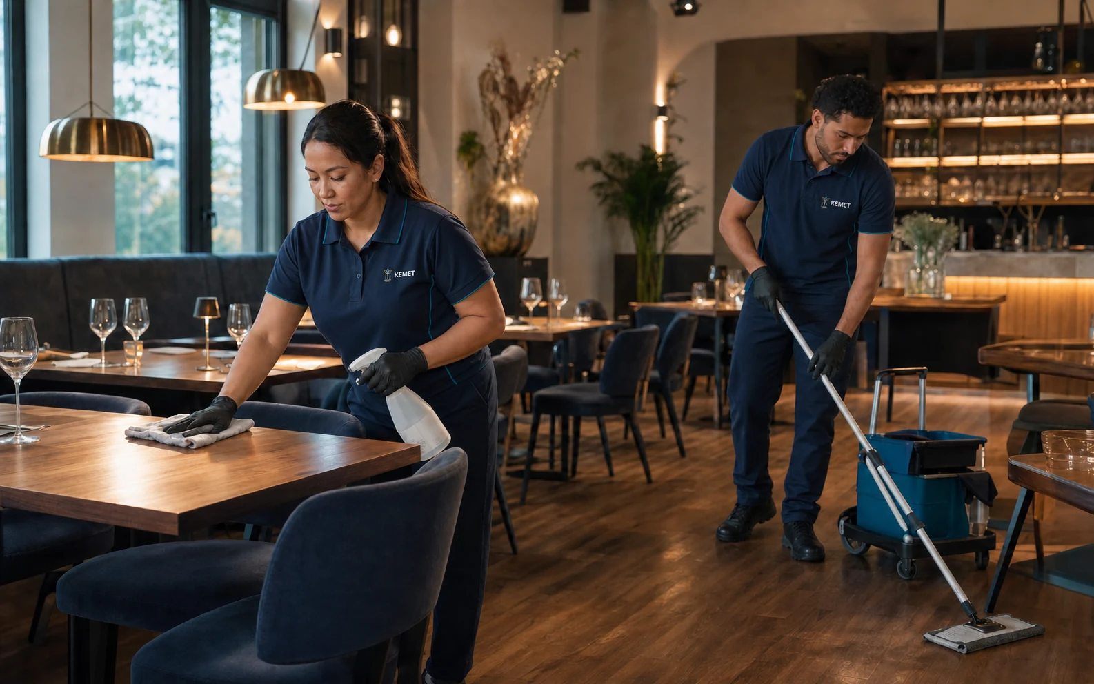 Restaurant- und Gastronomiereinigung